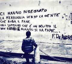 La fame, la proprietà, il furto.