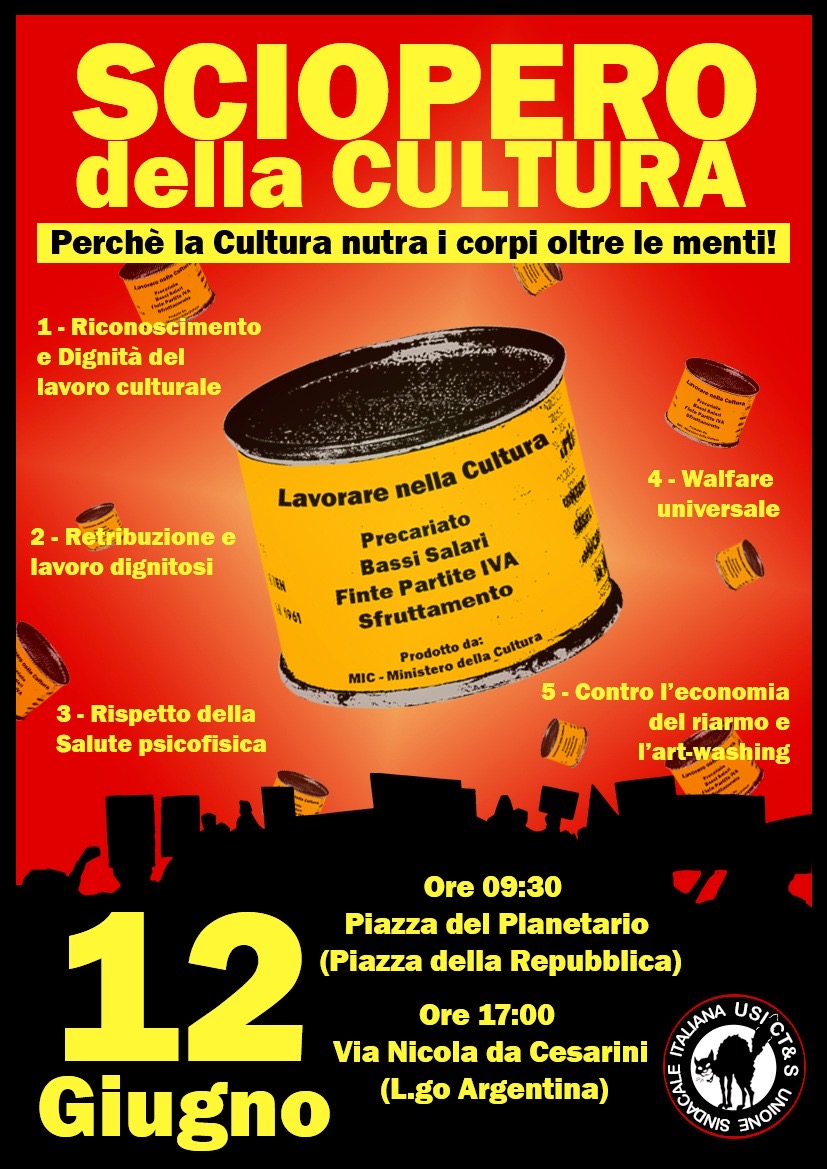 Sciopero della Cultura