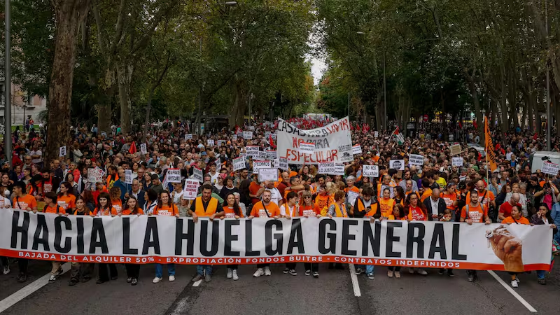 La lotta per la casa in Spagna