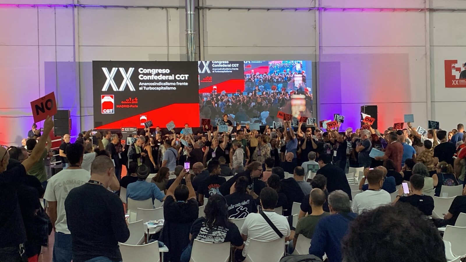 XX congresso della CGT: una lezione libertaria